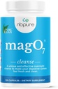 nbpure MagO7 - Natural Colon Cleanse " Detox - Occasional Constipation Relief, Stool Softening, " Bloating Support for Men " Women - Ozonated Magnesium Oxide, 100 Capsules