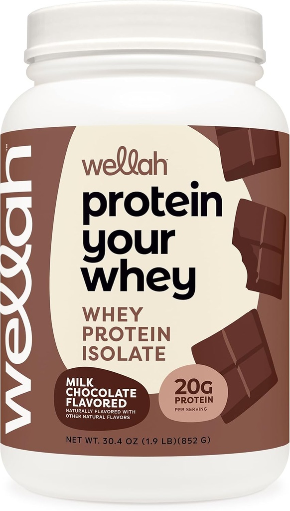 Wellah Protein Your Syrovátka (30 Serings, Milk Chocolate Flavor) - Syrovátkový protein izolát protein