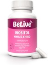 BeLive Myo-Inositol & D-Chiro Inositol kapselit - 90Ct I Inositoli täydennysosa foolihappo täydentää naiselle, Optimal 40:1 suhde (1)
