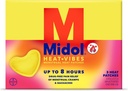Midol Hitze Vibes Menstrual Pain Relief Patches, für Periode Cramp und Backache Relief, Packung von 3
