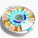 Alarm ilə Yaşlılıq üçün Avtomatik Pill Seramiki: 28-Slot, Mix-Proof Tech & XL LCD ilə Smart Pill Seramik Maşın, Daily Medicine Management üçün genişləndirilmiş Durability
