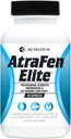 Atrafen Elite - Professional Power Diet Aid שמתמוך בניהול משקל, מקדם אנרגיה ועוזר לדיכוי מזון Cravings & Appetite. תוספת תזונתית 60 גלולות