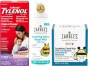 Tylenol a Zarbee dítě Essentials Bundle pro kojence: kojenci Acetaminophen Liquid Medicine, Zarbee dítě mýdlo Nasal Spray, a Zarbee dítě mýdlo Eucalyptus & Laverage hrudník Rub