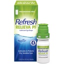 REFRESH RELIEVA PF Preservative-Free Artificial Tears Lubricant Eye Drops, 0.33 fl oz (10 mL), 1 Count
