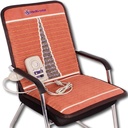 MediCrystal Far Infrared Chair Mat - 40"L x 20"W - Natural Amethyst - FIR kuumutamine 86-158 ° F (30-70 ° C) - Negative Ion - Original Tootja - Hot Stone Pad