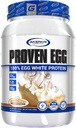 Gaspari Nutrition Proven Egg, 100% Egg White Protein, 25g Protein, Keto Friendly, Latticini e Lattosio Free, Soy Free (2 lbs, Coconut Custard)