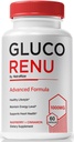 NutraRize Gluco Renu Capsules, Officiële GlucoRenu Pillen, Natuurlijke Ondersteuning voor gezonde niveaus, Circulatie en Balance, Premium Formule voor algemene gezondheid, GlucoReNu Glyco Optimizer (60 capsules)