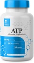 Capsule ATP - 120 capsule - Adenozină Trifosfat disodic - 400 mg per Serving - Boost Energy Endurance Stamina