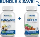 Natural Cure Labs Bundle: Premium Monolaurin 600mg + Biofilm Complex