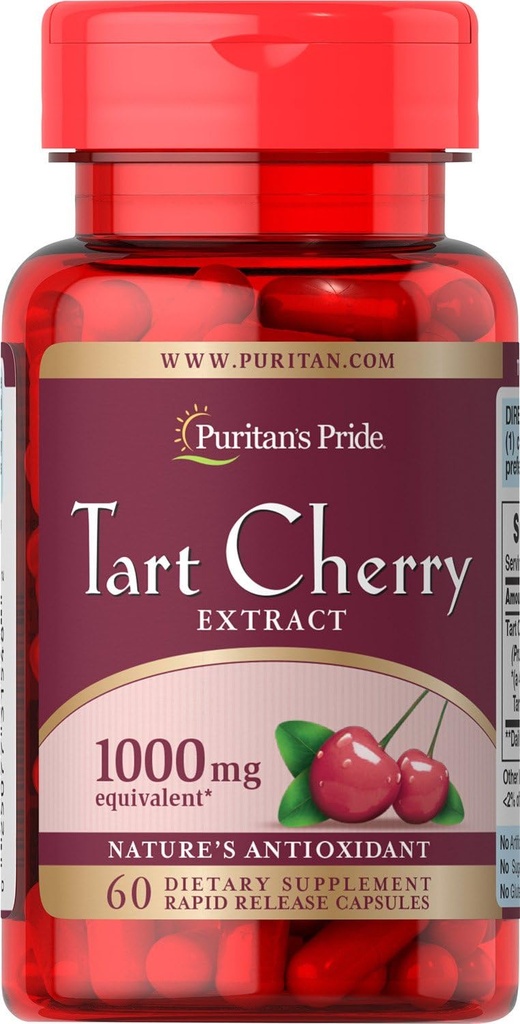 puritanci Ponos Tart Cherry Extract 1000 Mg