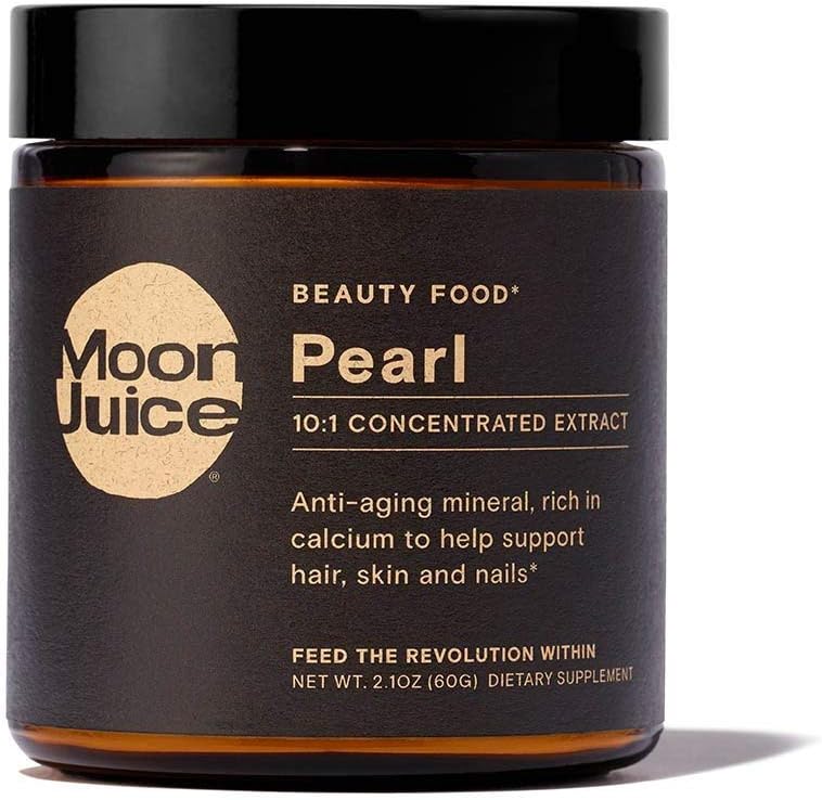 Moon Juice Pearl - Powder Extract Supplement (10:1 Geconcentreerd Extract) - Anti-Aging, Antioxidant & Collageen Productie - Duurzaam-Gezond, Niet-GMO, Glutenvrije (2.1oz, 30 porties)
