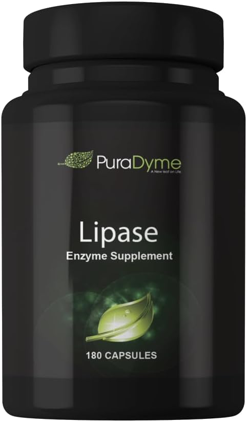 PuraDyme Lipase Enzyme 180 Kapsül Digestive Enzyme (1)