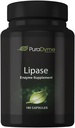 PuraDyme Lipase 酶 180 Capsules 消化酶 (1)