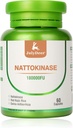 Nattokines Supples 180, 000 FU board 60 Capsules, 6, 000 FU 2 Capsolutions Daily Supples Supples Systemic Enzymes Groadian Friginal Friend for Cario Prober and Perforage