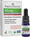 Fuerzas de Alivio de la Alergia de la Naturaleza, Medicina Homeopática Máximo Orgánica, 0,34 Fl Oz, Apoyo Inmunitario &amp; Alivio Multi Síntoma de las Alergias Interiores &amp; Al aire libre, Runny Nose, Itchy Eyes, Non-Drowsy