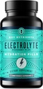 KEY NUTRENTS Electrolyte Taulats, 200 Capsules, Salt Taulas per a Deshydració, ràpiding Electrolytes Taulats - Salt Plills amb Electrolytes, Sense Sugar, Guten Free Hydra