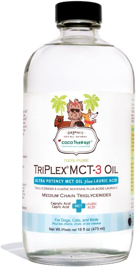 CocoTherapy Triplex MCT-3 Oil, Non-GMO,% 100 Pure ve Natural, 16 oz.