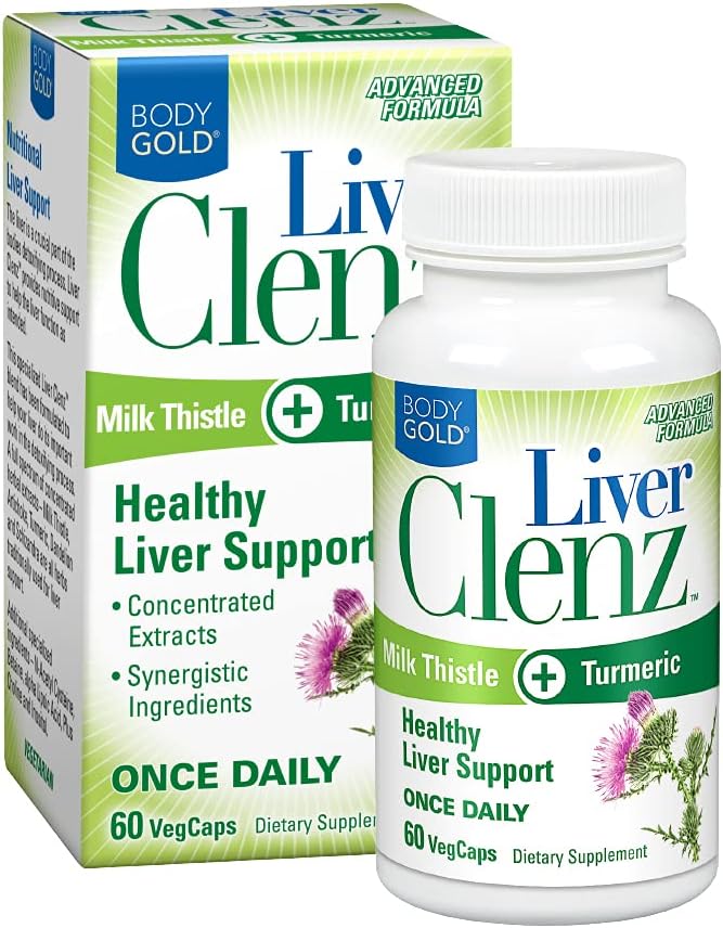 Body Gold Liver Clenz, 60 Veval Caps