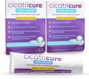 Cicatricure Triple Antibiótico Ointment with Pain Relief, Bacitracina Antibiótico Ointment & Cream for Wound Care, Ointment Curation for Cuts, Burns, Insect Bites, First Aid supplies Essential, 1 oz