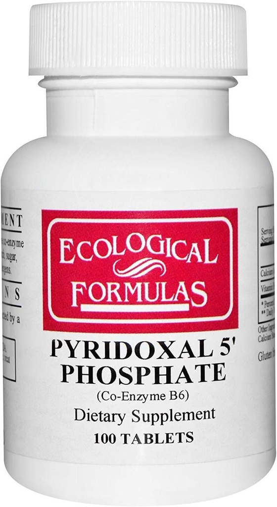 Recherche cardiovasculaire Pyridoxal-5-Phosphate Comprimés, 100 Nombre