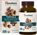 Himalaya Organic Triphala, 2 Month Supply, för Colon Cleanse, Detox & Occasional Constipation, USDA Certified Organic, Non-GMO, Gluten-Free, Extract & Powder Herbal Supplement, 688 mg, 60 Caplets