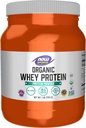 Nyní Potraviny Sportovní výživa, Certified Organic Syrovátka protein 19 g, Neochucený prášek, 1- Pound