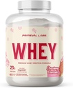 Primeval Laboratuvarları Saf Whey Protein Yoğun | Kas Büyüme ve Kurtarma | Formula | Strawberry Shortcake | 60 Servisler