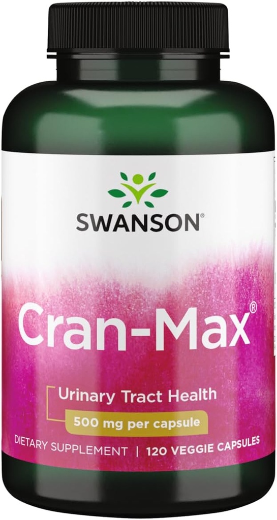Swanson Cran-Max 500 Milligramme 120 Veg Kapseln