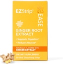 Suplemento de facilidade - Ginger Flavor, 30 Count - Dissolundo raias con Ginger Root axuda axuda axuda axuda axuda axuda axuda axuda Nausea Relief, Morning and Motion Sickness e Digestion - Made en Estados Unidos, Sugar e Gluten-Free