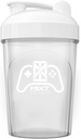 MIXT Energy Shaker pudele, 16 oz. Kratītājs Pudele, BPA Bezmaksas un Lid Jaukšanas tehnoloģija (16 oz, Game Controller)