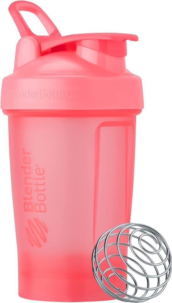 Butelka BlenderBottle Classic V2 Shaker Butelka Perfect for Protein Shakes and Pre Workout, 20- unce, Light Pink