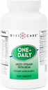 GeriCare One-Daily Multi-Vitamin con Compresse di Ferro, 1000 Conte (Pacchetto di 1)