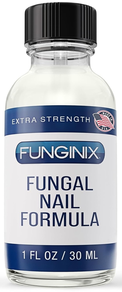 FUNGINIX Toenail Fungus Treatment תוספת כוח - טיפול ב- Antifungal עם 10% Undecyleylenic Acid & Tea Tree שמן - Nourished by 15+ Natural Oils & הבוטנים - Made in USA (Packaging May Vary)