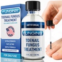 FUNGINIX Fungus Treatment - Toe Fungus, Finger Fungus, and Foot Fungus Solution Made In the USA - Extra Strength (1 Bottle)