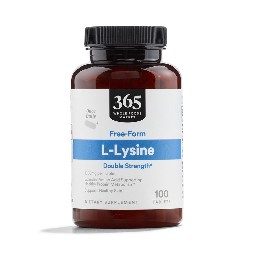 Whole Foods Market, L-Lysine Double Strength, 100 Count