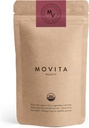 Movita Beleza – Promove o cabelo saudável, pele e unhas com Biotin & Choline – Alimentos inteiros fermentados, Orgânico, Vegan, Gluten-Free, Não-GMO – 30 dias de fornecimento (Eco-Friendly Pouch)