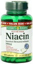 Nature's Bounty Flush Free Niacin 500 mq, 120 Count