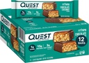 Quest Nutrition Crispy Chocolate Coconut Hero Protein Bar, 15g Protein, 1g Sugar, 3g Net Carbs, Gluten Free Protein Snack, Keto Friendly, 12 Count