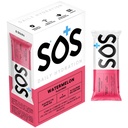 SOS Hydration Electrolyte 분말 패킷, 수박 맛, 8 스틱 팩 – 저 칼로리, 미국, 케토 및 비건 친화적 인 Rapid Rehydration