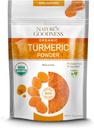 Good’s Organic Turmeric Powder - Pure Ground Curcuma Root Spice - Raw Vegan Turmeric Curcumin Seasoningrich in Vitamins ' Natural Antioxidants - Non-GMO Gluten-Free 8 oz
