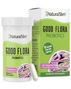NaturalSlim Good Flora, Probiotics for Women & Men - Gut Health Supplements with 7 Powerful Strains for De-Bloating & Vitality - Probiotics for Digestive Health, 60 Vegetarian Capsules, Solo