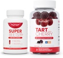 Humann SuperBeets Repa Root Capsules and Tart Cherry Gummies