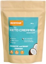 SUNYEAH MCT pulbere- MCT Pulbere de ulei, KETO Coffee Creamer, Pure C8 C10, No-Sugar, Din nucă de cocos, 300 g, Excelent în cafea, ceai, apă, Shakes, Smoothies, Nearomate, No-GMO
