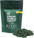 On Target Living Organic Spirulina Chlorella Tourvel Размер на пътешествието . . . . Super Greens . . . . . . . . . .