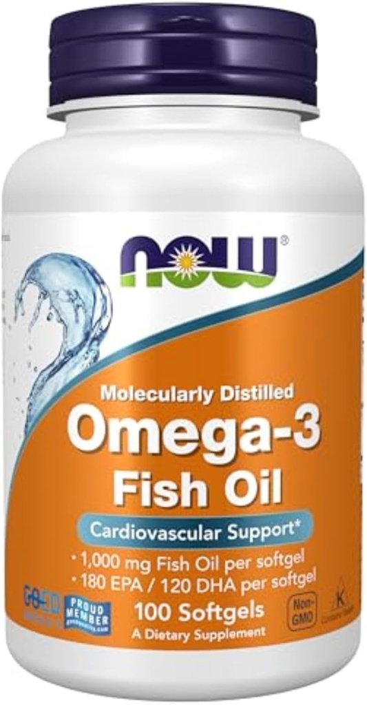 Most kiegészítők, Omega3 180 EPA / 120 DHA, molekuláris diszperziók, kardiovaszkuláris támogatás, 100 Softgel