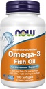 NOW Supplements, Omega-3 180 EPA / 120 DHA, molekulaarselt destilleeritud, kardiovaskulaarne tugi, 100 Softgels