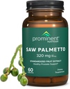 著名营养 Saw Palmetto 补充品,健康前列腺支持 Saw Palmetto 男性,尿道健康补充品,160毫克,30天供应量