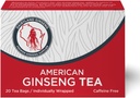 Dairyland American Ginseng Tea Bags 美国人参茶 (20 ct) - Premium Wisconsin Ginseng Tea - Non-GMO, Gluten Free