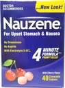 Nauzene Chew Tabs Tamaño 40ct - Paquete de 1