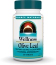 Fonte Naturals Wellness Olive Leaf - 100 mg Oleuropein a Natural Antioxidant* - 30 Tablets